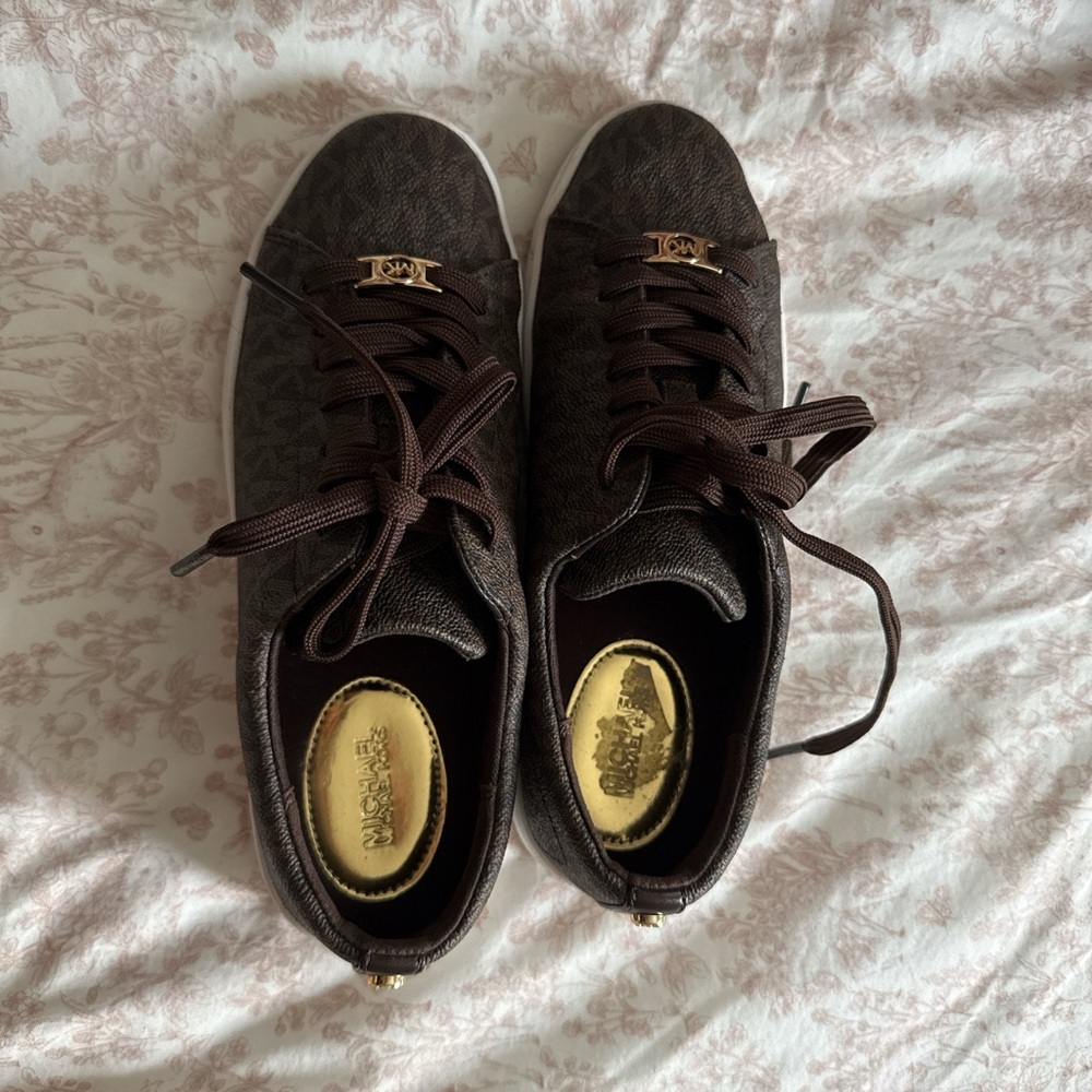 Michael Kors Brown Sneakers